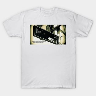 1st Street, Los Angeles, California by Mistah Wilson T-Shirt